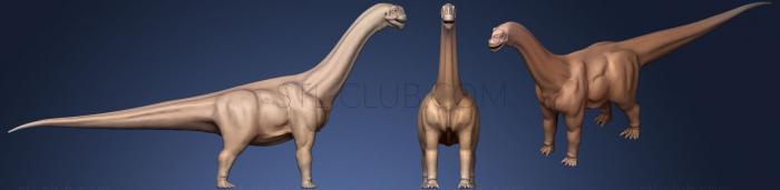 3D model Camarasaurus Lentus (STL)